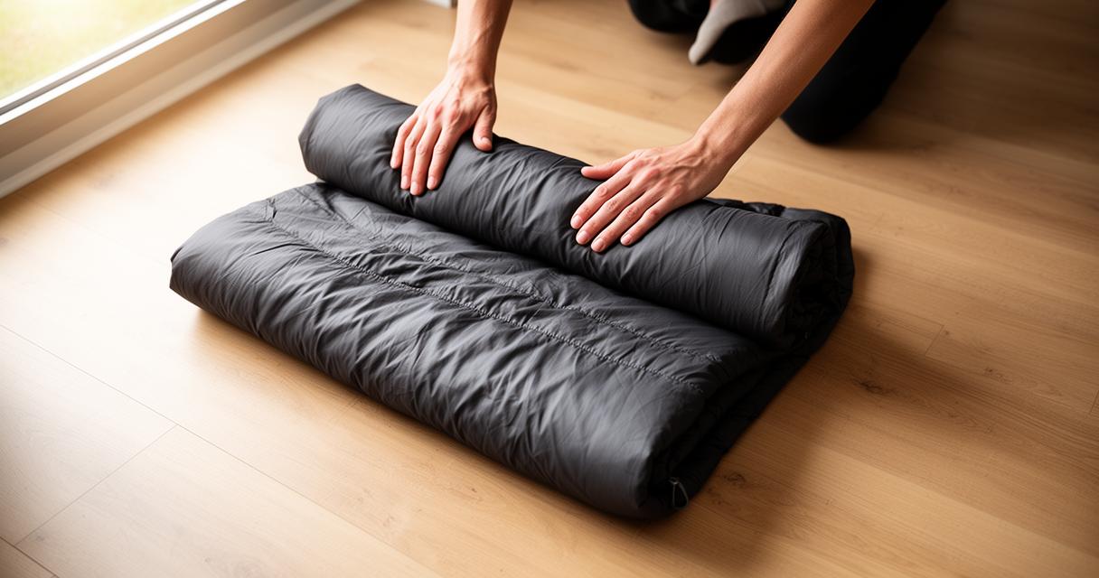 Comment plier un sac de couchage en 7 étapes faciles pour optimiser son rangement